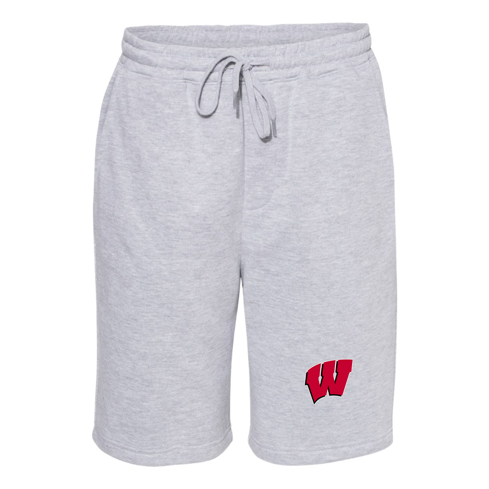 Men's Wisconsin Badgers Independent Trading Co Midweight Fleece Shorts